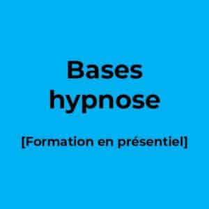 Les bases de l'hypnose - Formation présentiel - Ecole de PNL de Lausanne - epnll - Valéry Comte - Noir